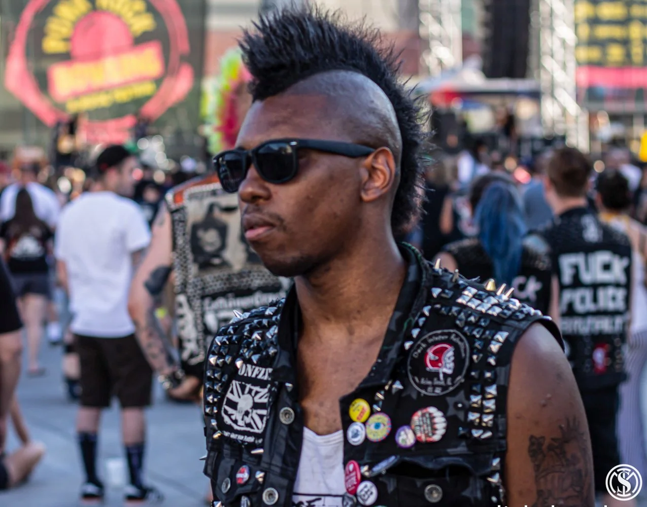 YOU DON'T HAVE TO BE DRUNK TO BE PUNK AT PUNK ROCK BOWLING — In